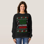 Buzz Xmas Your Girlfriend Woof! Ugly Christmas Swe Sweatshirt (Vorne ganz)