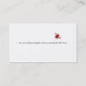 Buzzable Business Card Visitenkarte (Rückseite)
