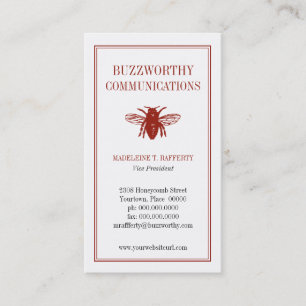 Buzzable Business Card Visitenkarte