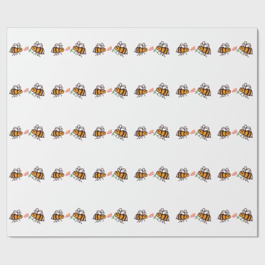 BuzzAboutBees 2 Hummeln und Geschenkpapier (Flach)