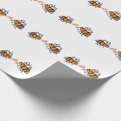 BuzzAboutBees 2 Hummeln und Geschenkpapier (Ecke)