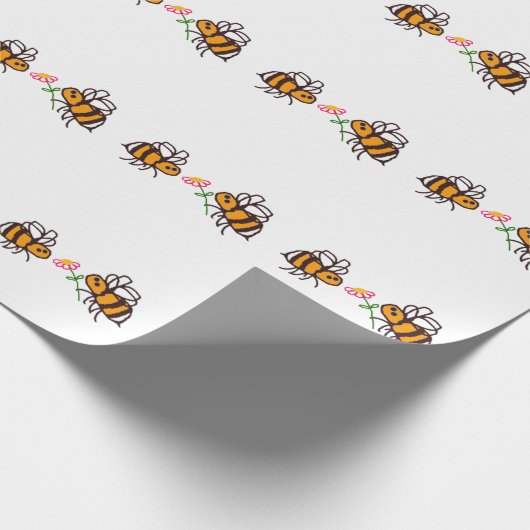 BuzzAboutBees 2 Hummeln und Geschenkpapier (Ecke)