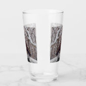 Buzzard auf der Snowy Branch Glas (Links)