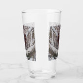 Buzzard auf der Snowy Branch Glas (Rechts)