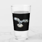 Buzzard Fanned Flügel Glas (Rückseite)