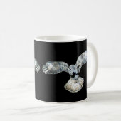 Buzzard Fanned Flügel und Schwanz Landung Tasse (VorderseiteRechts)