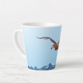 Buzzard Flying Milchtasse (Linke Ecke)
