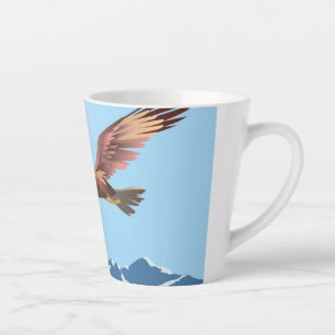 Buzzard Flying Milchtasse
