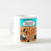 Buzzard in Ecstacy Funny Giuseppe T-Shirts & Samml Kaffeetasse (Vorderseite Links)