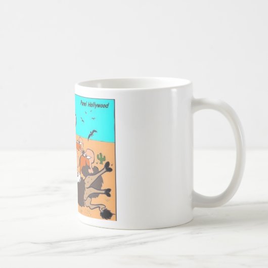 Buzzard in Ecstacy Funny Giuseppe T-Shirts & Samml Kaffeetasse (Rechts)