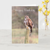 Buzzard Karte (Gelbe Blume)