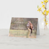 Buzzard Karte (Gelbe Blume)