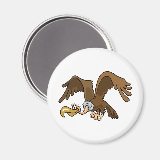 Buzzard Magnet (Vorderseite/Rückseite)