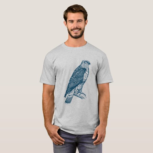 Buzzard - Ocean Blue T-Shirt (Vorne ganz)