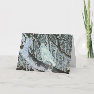 Buzzard Spooky Greetings Card Eigene Text hinzufüg Karte