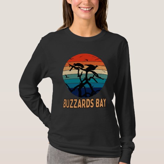 Buzzards Bay Cape Cod Massachusetts Vacation Souve T-Shirt (Vorderseite)