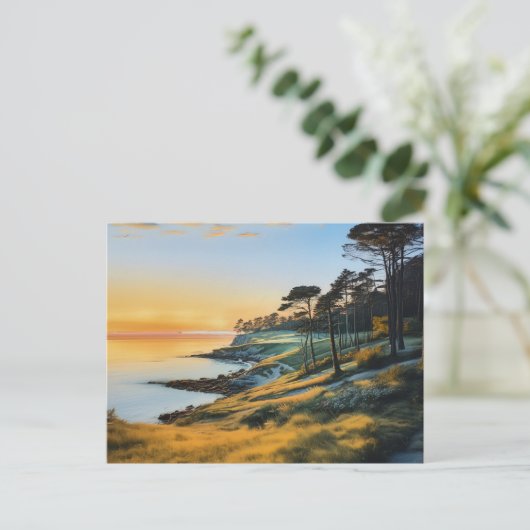 Buzzard's Bay Dreamscape Postkarte (Stehend Vorderseite)