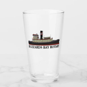 Buzzards Bay Rotary Tugboat Tumbler Gläser