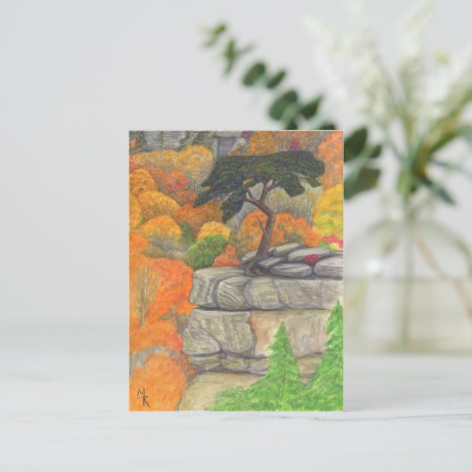 Buzzard's Roost at Fall Creek Falls Postkarte (Stehend Vorderseite)