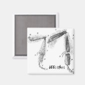 buzzart magnet (Vorderseite/Rückseite)