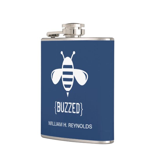 {BUZZED} Brautparty-Geschenk für die Zierbiene (Ma Flachmann (Links)