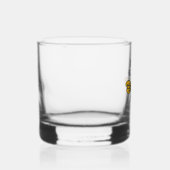 "Buzzed" mit Bienenstockglas Whiskyglas (Rechts)