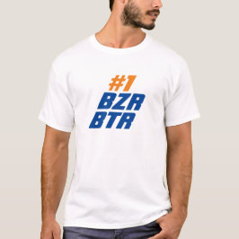 Buzzer Beater | Basketball-Zitat mit blauem Text T-Shirt