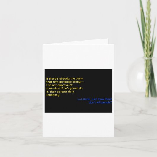 Buzzfeed Ungelöste Aufkleber Karte (Vorderseite)