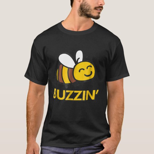 Buzzin Bee Honeybiene Imker 1 T-Shirt (Vorderseite)