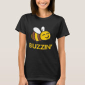 Buzzin Bee Honeybiene Imker 1 T-Shirt (Vorderseite)