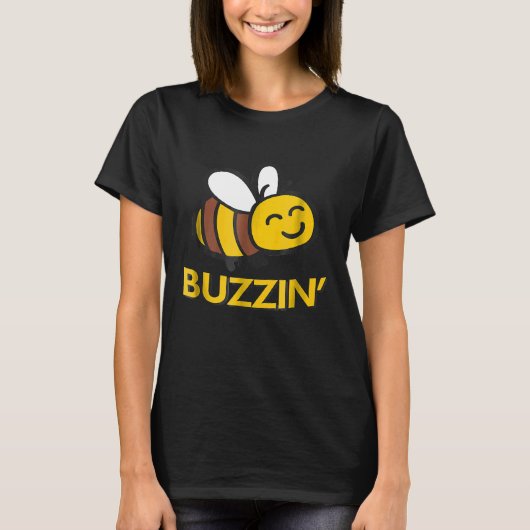 Buzzin Bee Honeybiene Imker 1 T-Shirt (Vorderseite)