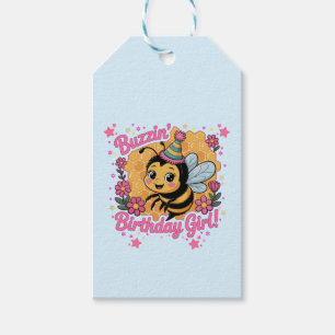 Buzzin' Birthday Girl Bee Theme Niedlich Bee Lover Geschenkanhänger