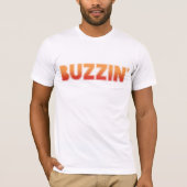 BUZZIN' Manchester Slang Dialect T-Shirt (Vorderseite)