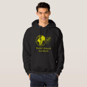 Buzzin' um die Welt Hoodie (Vorne ganz)