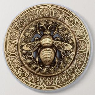 "Buzzing Beauty: Bee-Inspiriert Button Collection"