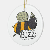 Buzzing Bee Keramik Ornament (Links)