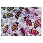 Buzzing bee maddness schneidebrett (Vorderseite)