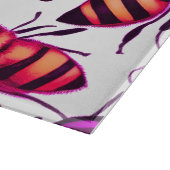 Buzzing bee maddness schneidebrett (Ecke)