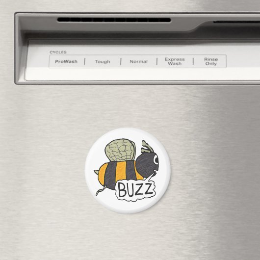 Buzzing Bee Magnet (In Situ (Geschirrspüler))