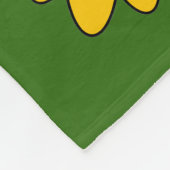 Buzzing Bienen Fleecedecke (Ecke)