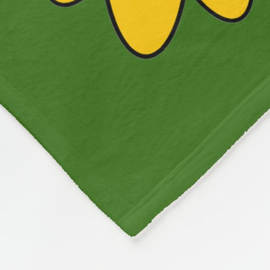 Buzzing Bienen Fleecedecke (Ecke)