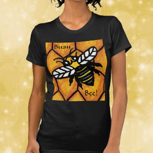 Buzzing Niedliche Bienenwabenkräfte T-Shirt