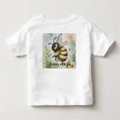 Buzzing with joy  kleinkind t-shirt (Rückseite)
