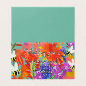 BuzzUnderBlooms_Editable-Kindergeburtstag (Außenseite Aufgefaltet)