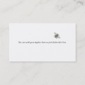 Buzzworthy Visitenkarte (Rückseite)