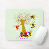 Buzzy Baum-Abenteuer-Marienkäfer und Bienen, die Mousepad (Mit Mouse)