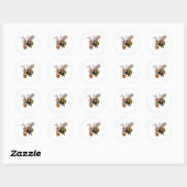 Buzzy Bee Haven Sticker (Blatt)