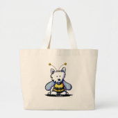 Buzzy Bee Westie Jumbo Stoffbeutel (Vorne)