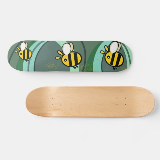 Buzzy Bees Skateboard Deck (Horizontal)
