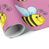 buzzy Biene Geschenkpapier (Rolleneckpunkt)